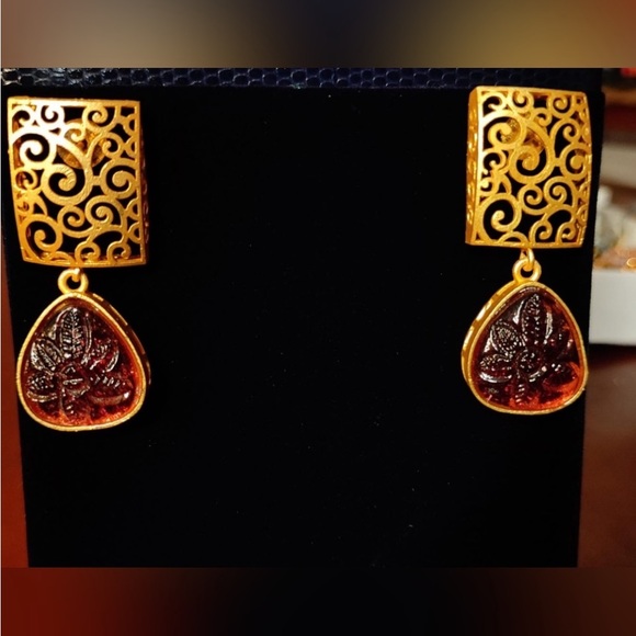 Vintage rare earrings. Spectacular - Picture 1 of 5